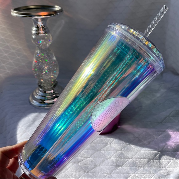 SOLD- Starbucks iridescent tumbler, Summer 2020 - Picture 7 of 16